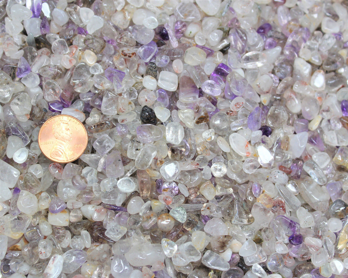 Super 7 Semi Tumbled Gemstone Mini Chips