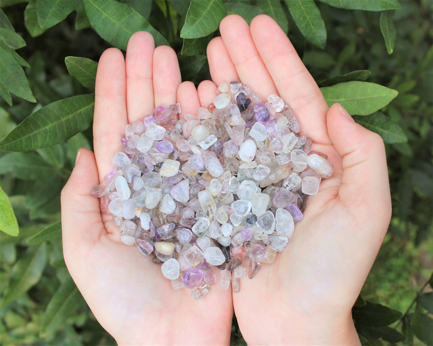 Super 7 Semi Tumbled Gemstone Mini Chips