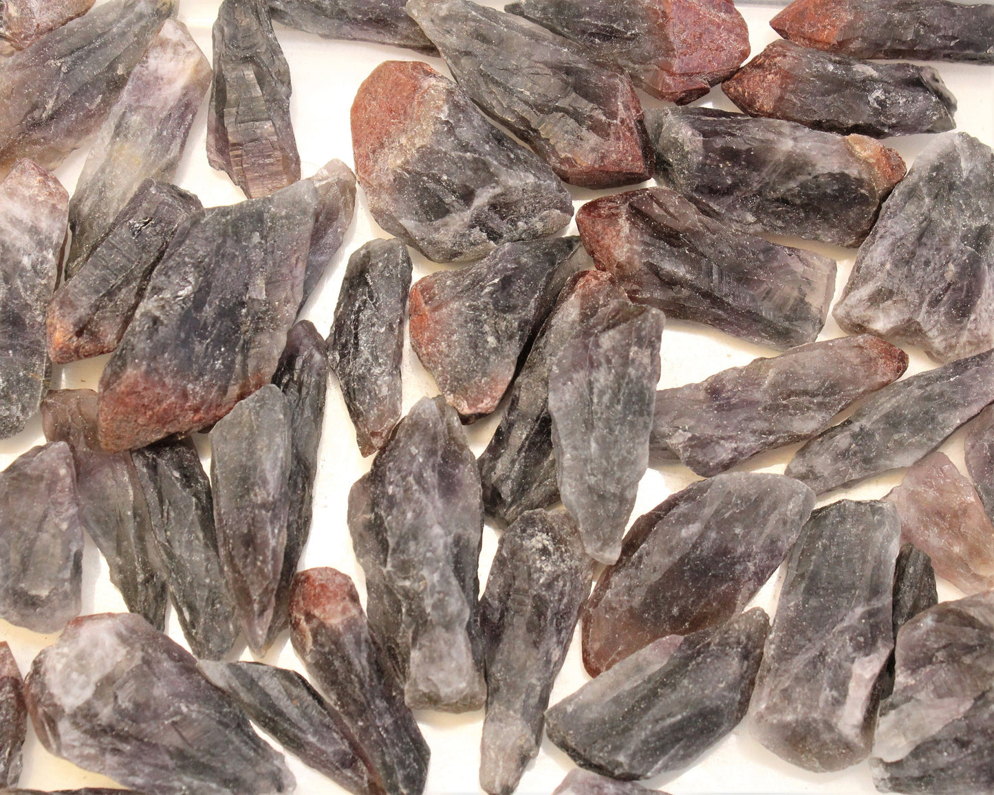 Super Seven Amethyst Cacoxenite Point