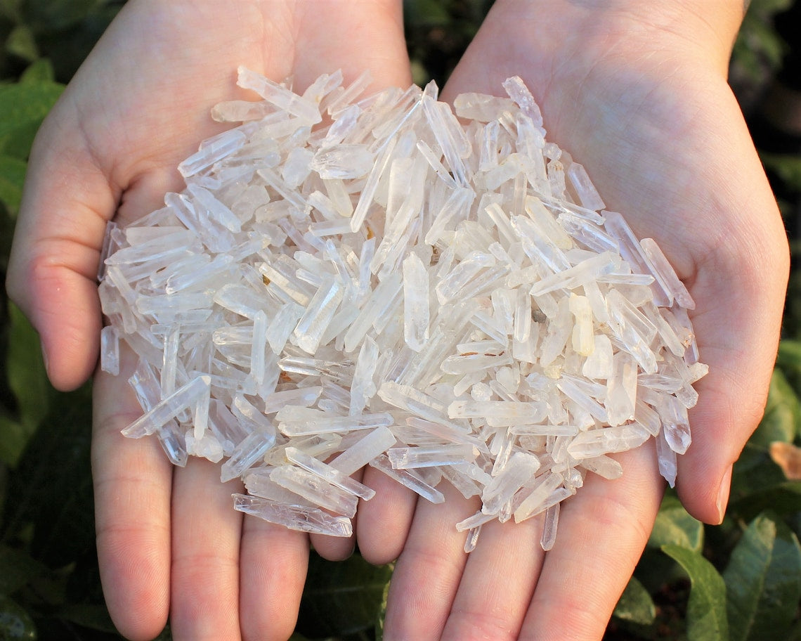 Tiny Natural Jewelry Quartz Crystal Points
