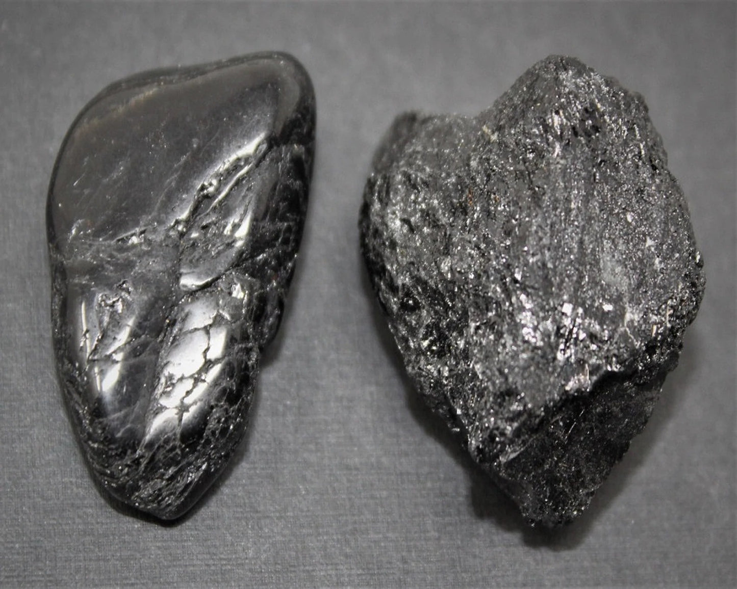 Tourmaline Rough Natural And Tumbled Stones Set