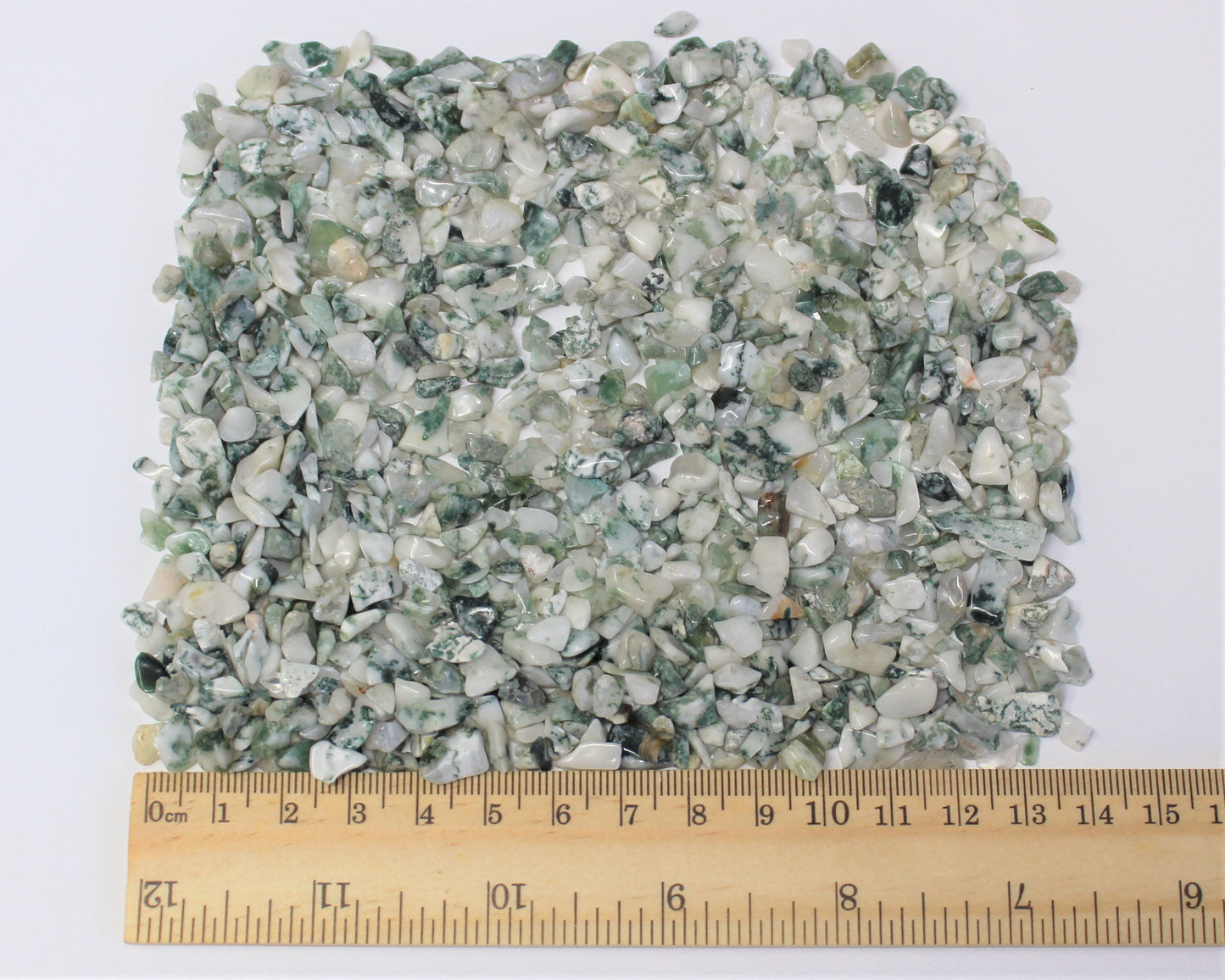 Tree Agate Semi Tumbled Gemstone Mini Chips