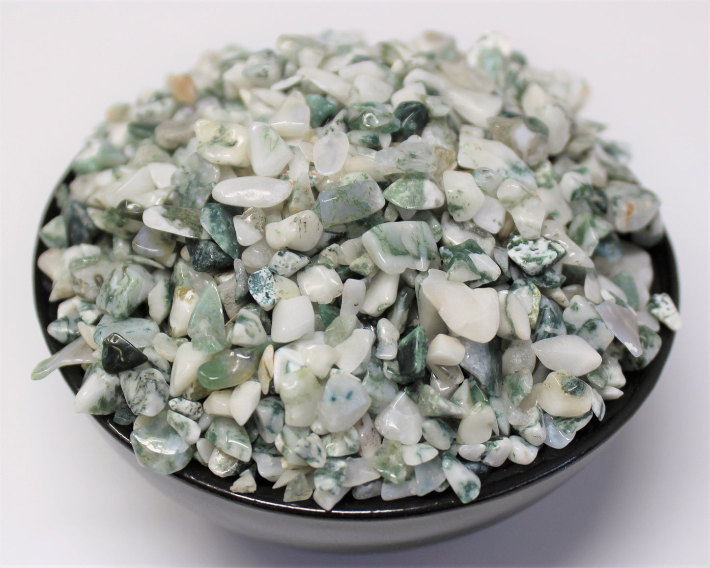 Tree Agate Semi Tumbled Gemstone Mini Chips