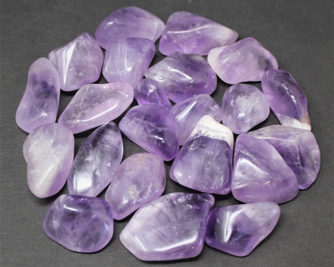 Tumbled Amethyst Stones