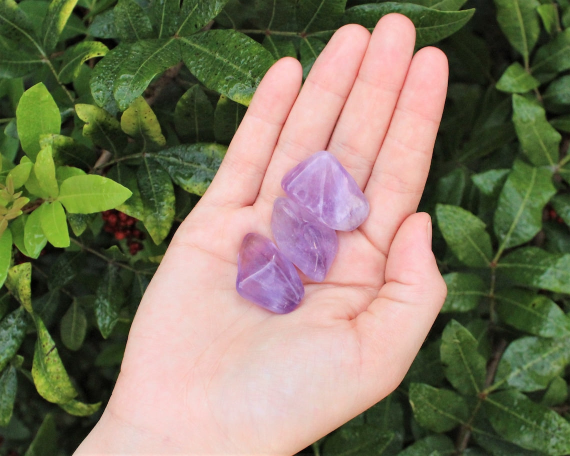Tumbled Amethyst Stones