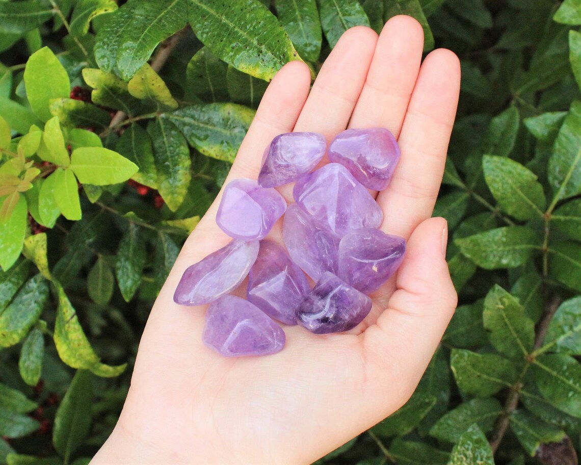 Tumbled Amethyst Stones