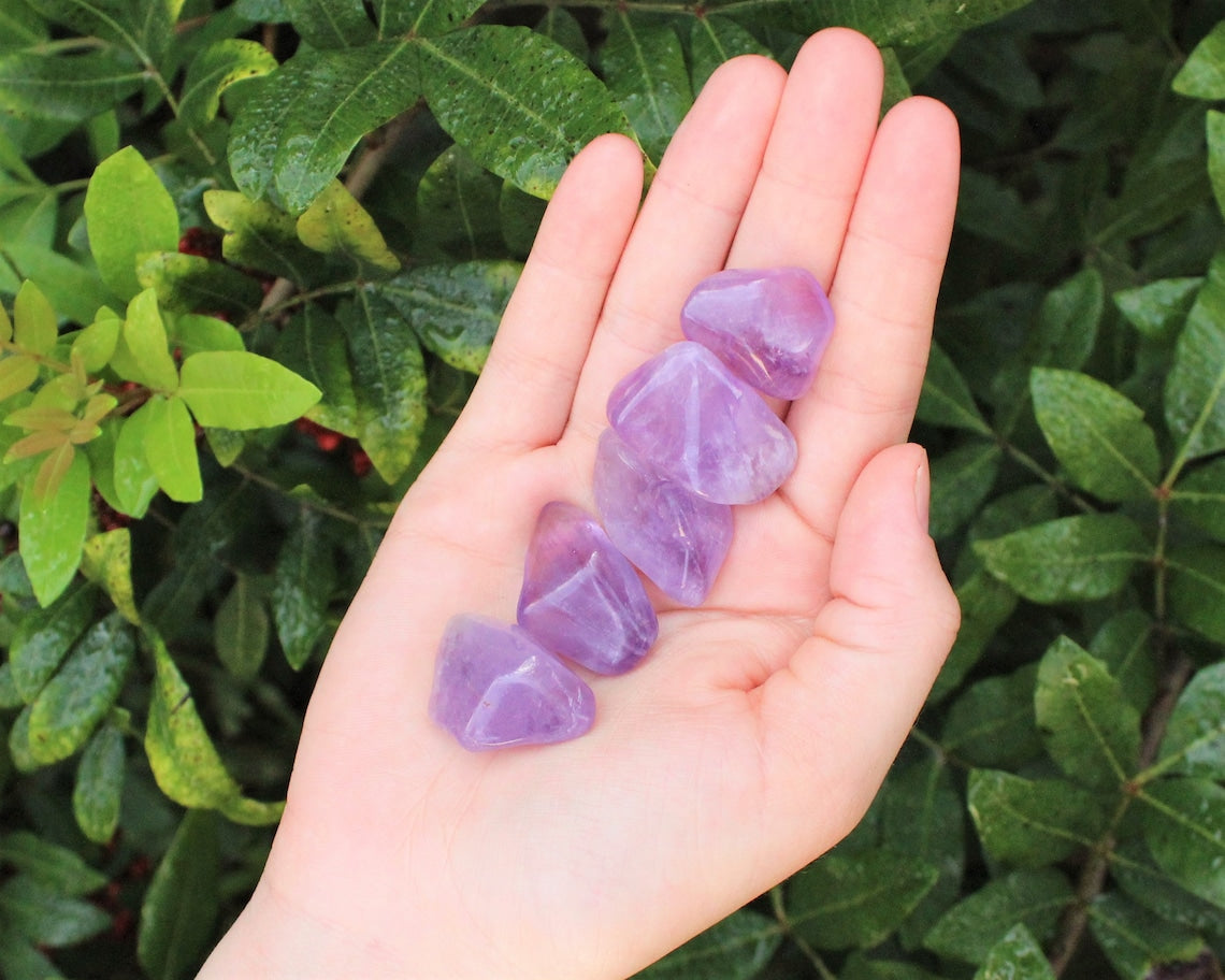 Tumbled Amethyst Stones