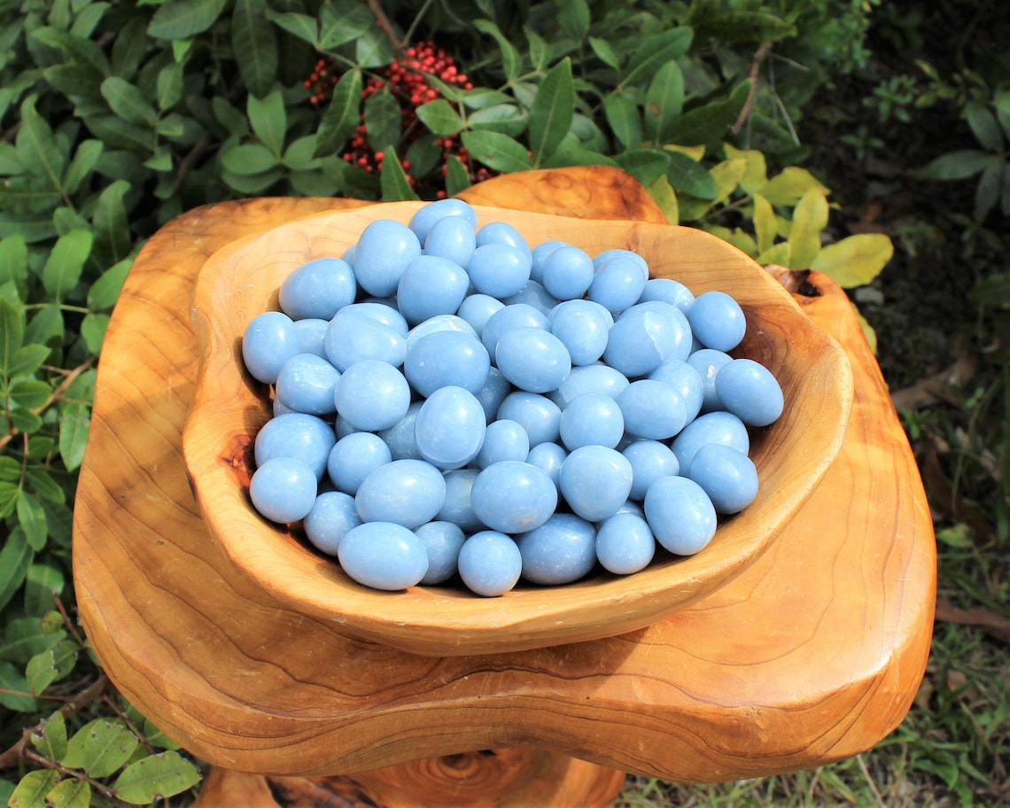 Tumbled Angelite Stones