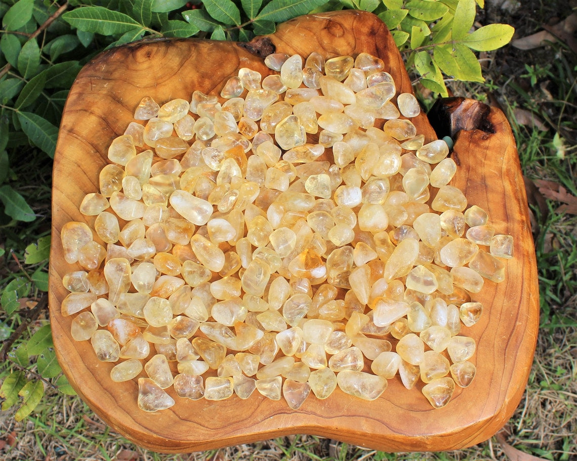 Tumbled Citrine Stones