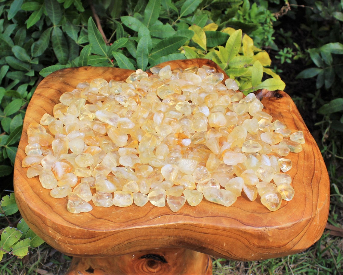 Tumbled Citrine Stones