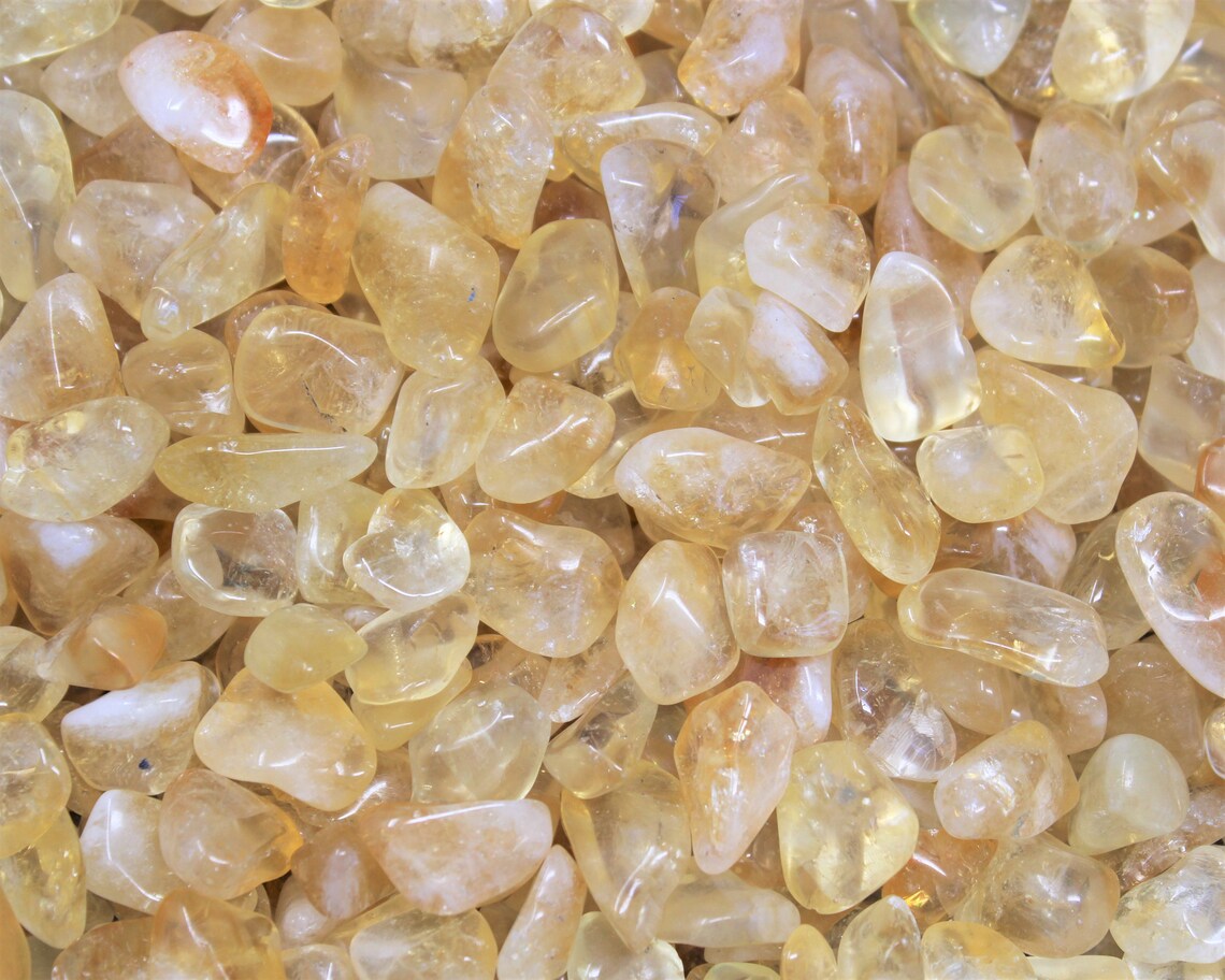 Tumbled Citrine Stones