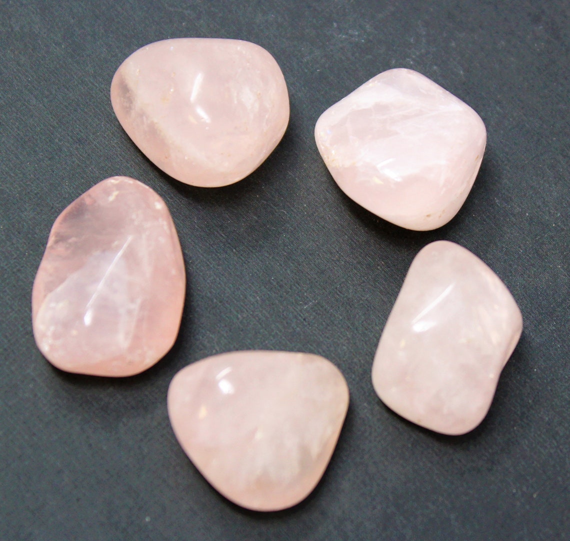 Tumbled Rose Quartz Stones