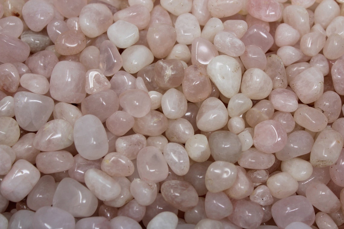 Tumbled Rose Quartz Stones