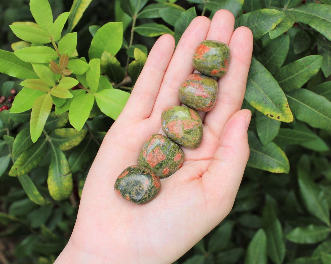 Unakite Tumbled Stones