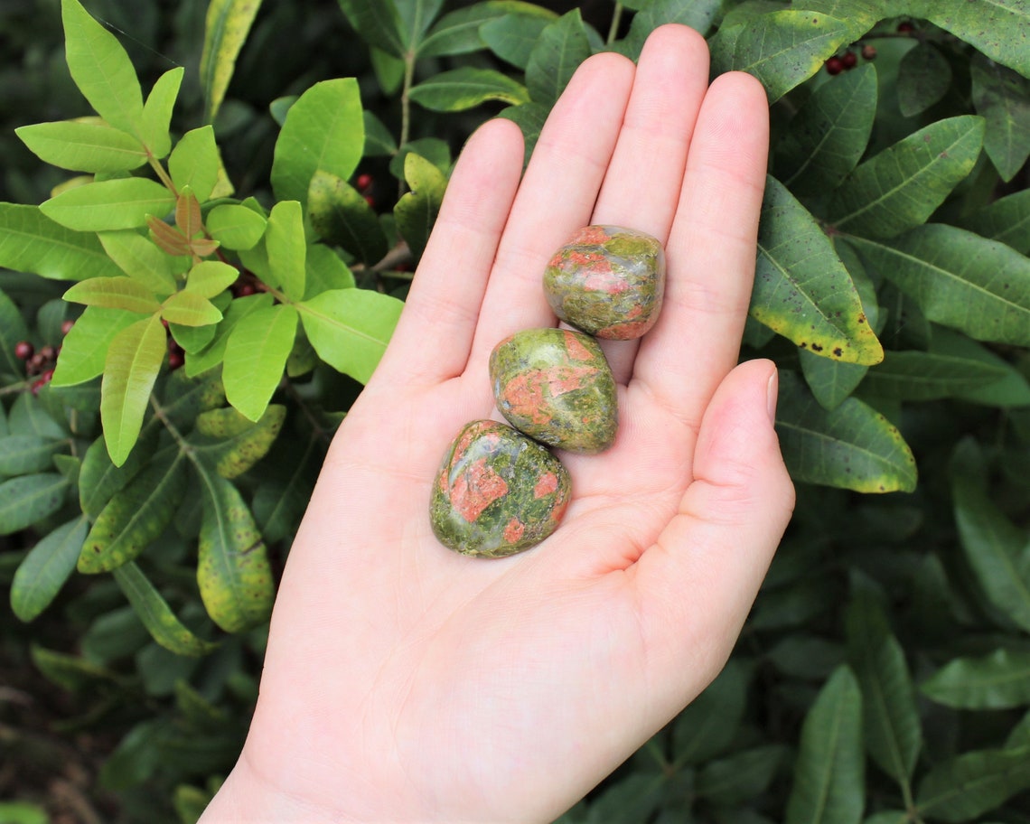 Unakite Tumbled Stones