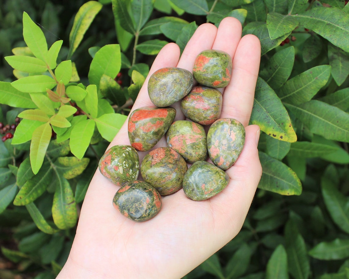 Unakite Tumbled Stones