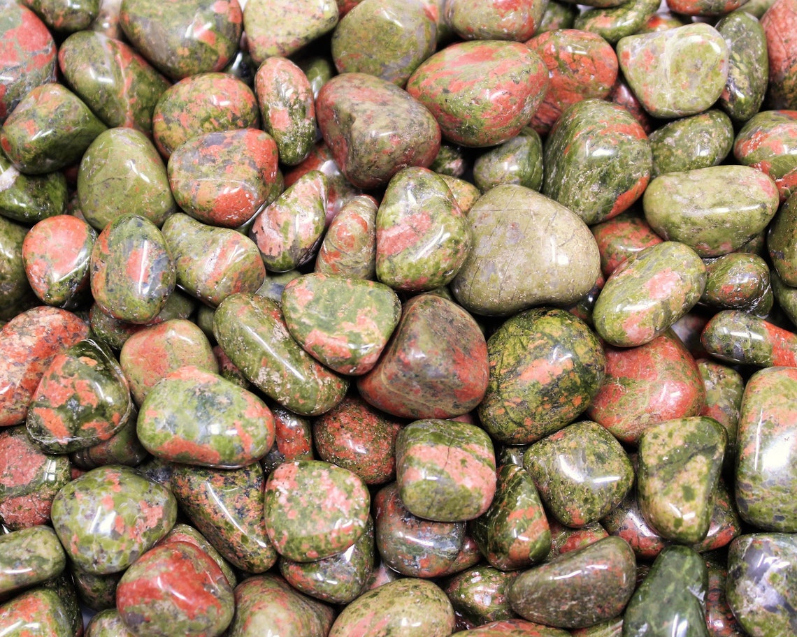 Unakite Tumbled Stones
