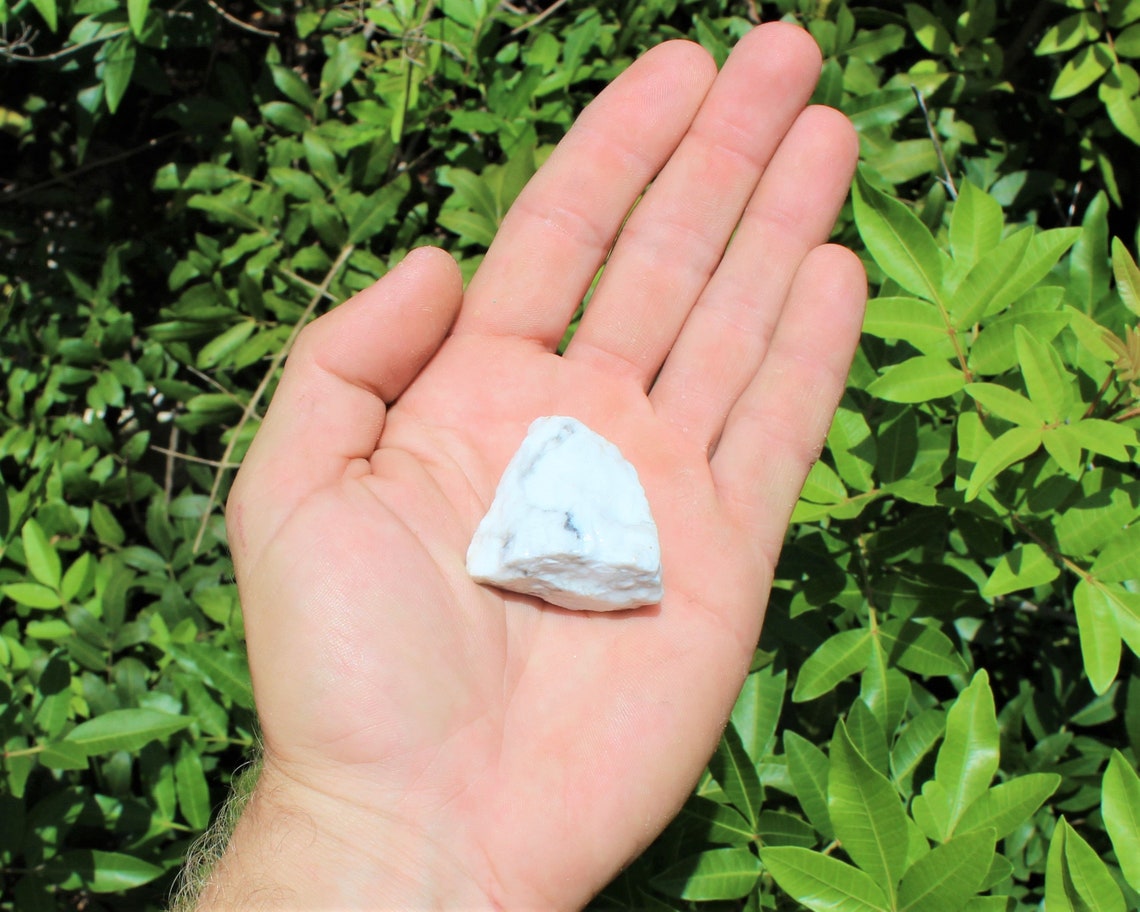 Elegant Howlite Rough Natural Stones