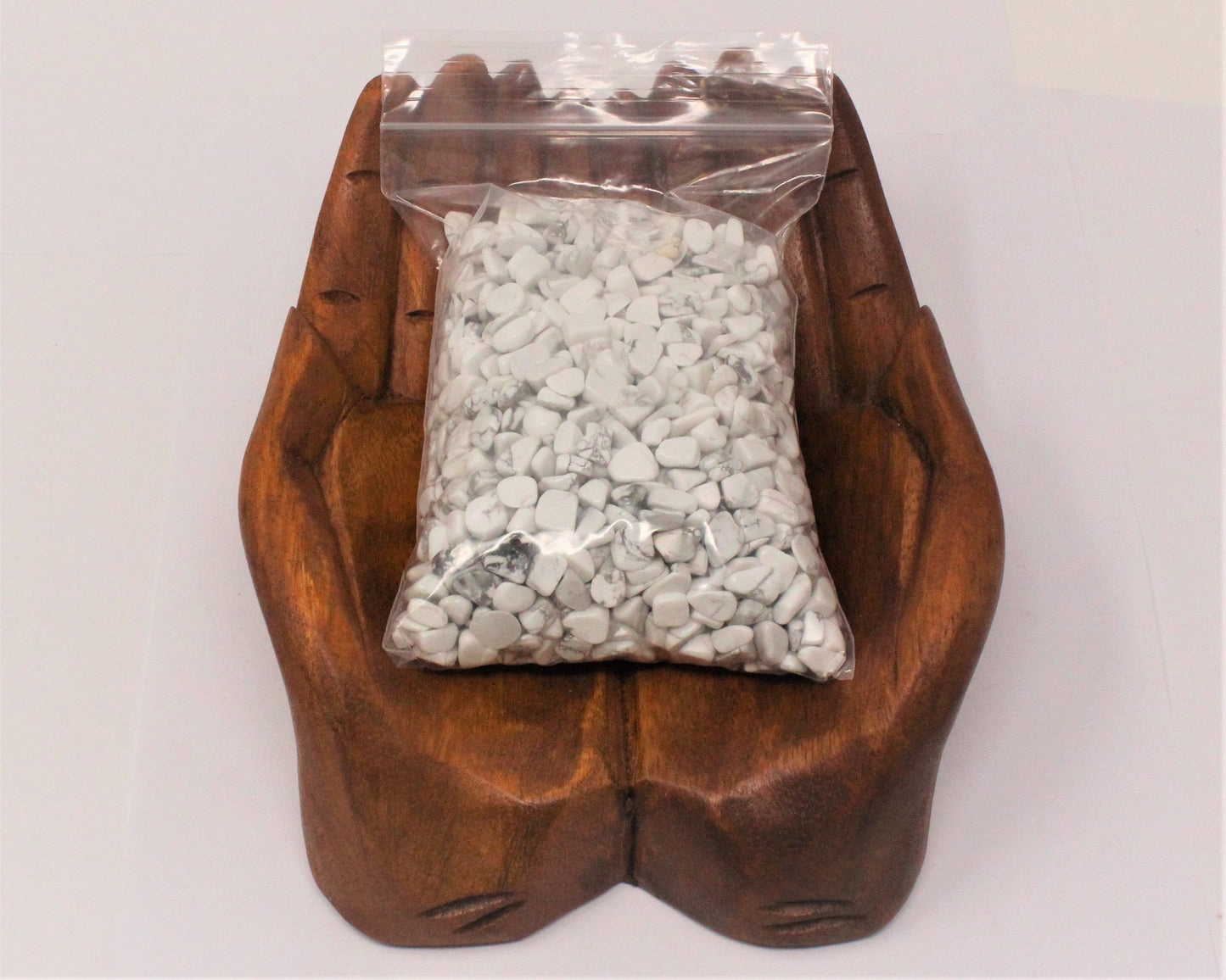 Howlite Semi Tumbled Gemstone Mini Chips