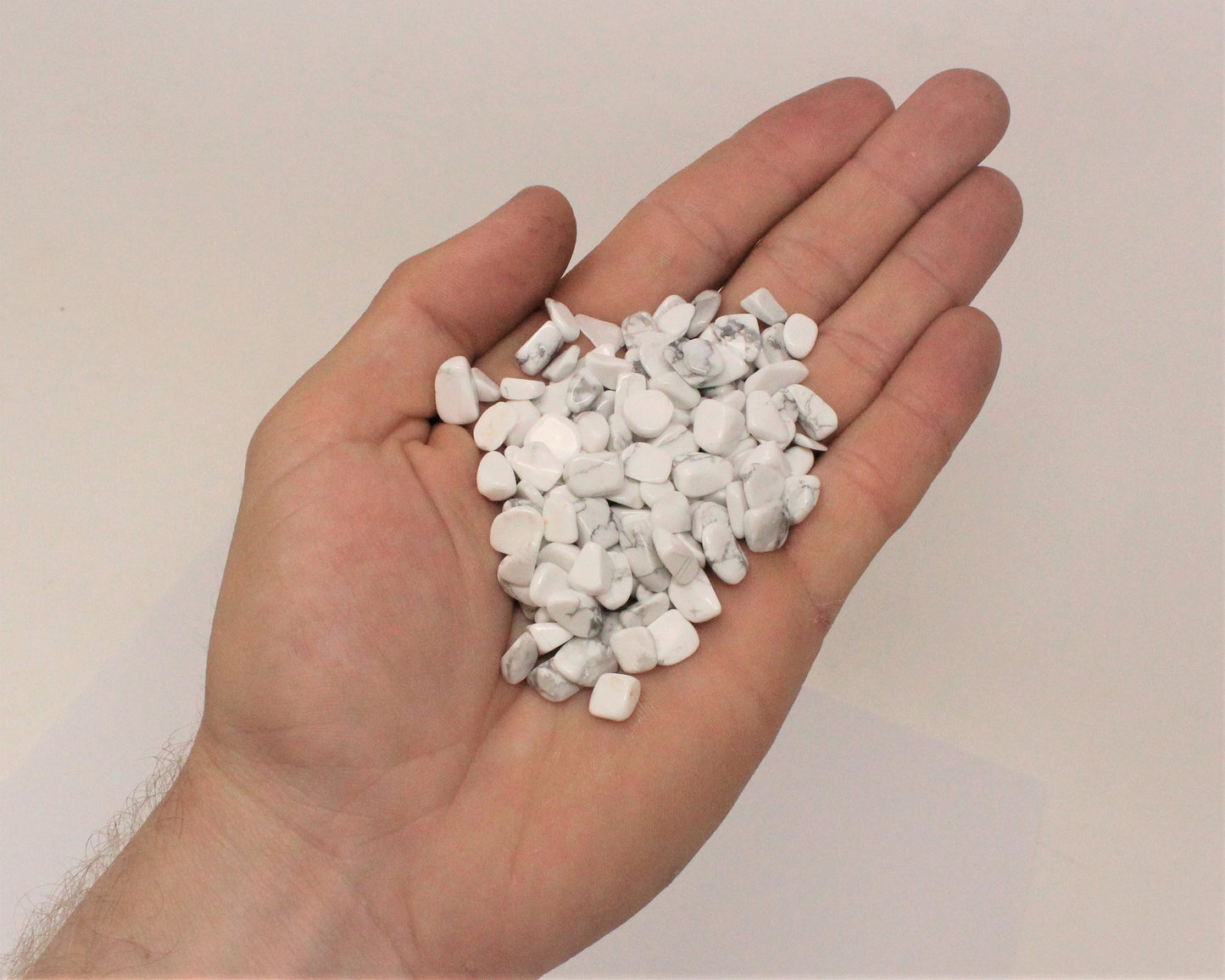 Howlite Semi Tumbled Gemstone Mini Chips