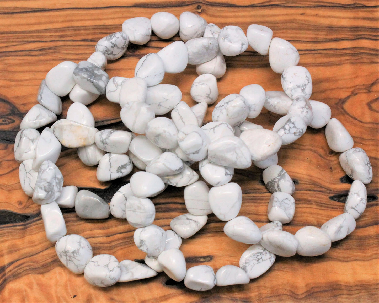 Howlite Tumbled Gemstone Bracelet