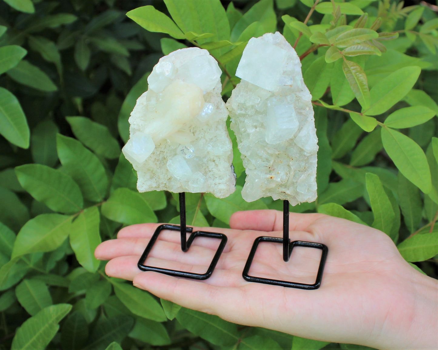 Zeolite Cluster On Metal Stand, Natural Zeolite Cluster Mini Pin