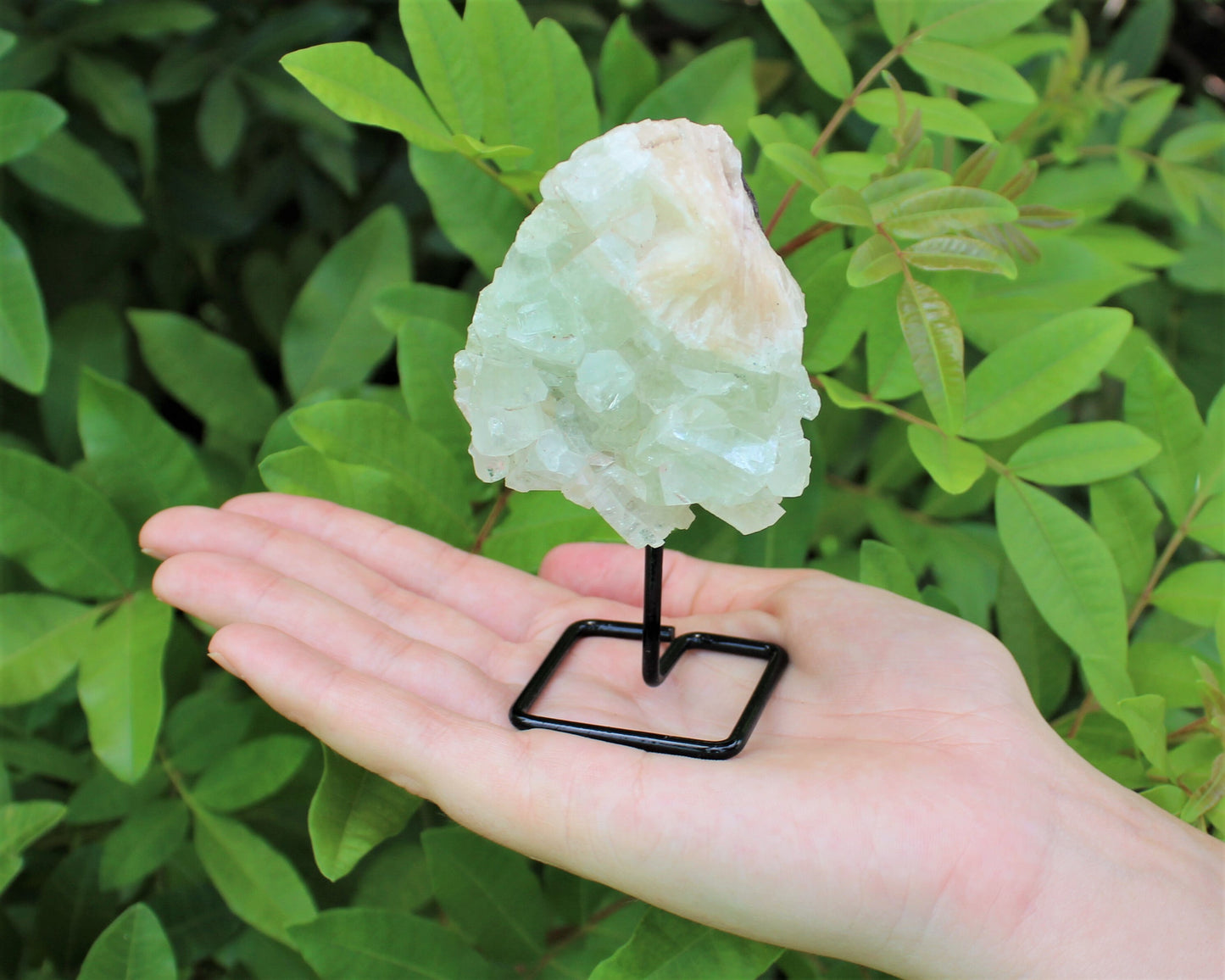 Zeolite Cluster On Metal Stand, Natural Zeolite Cluster Mini Pin
