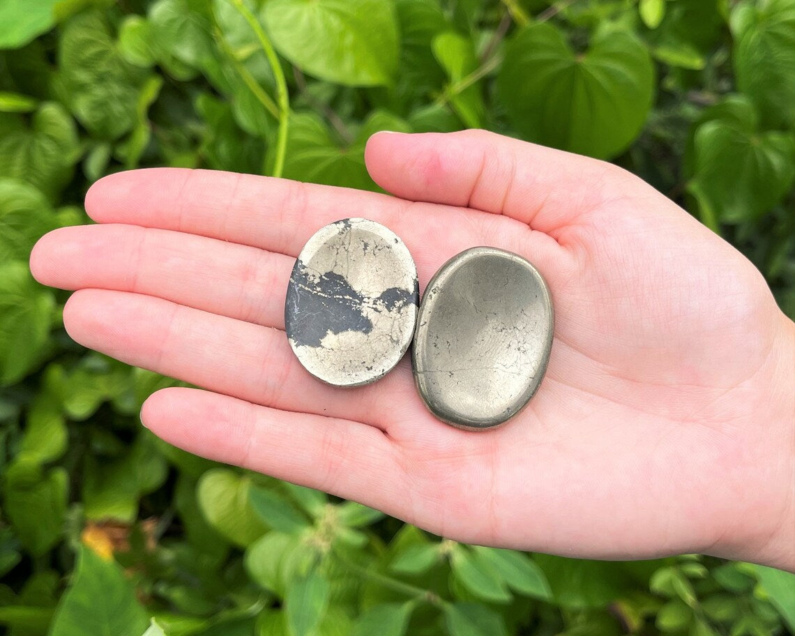 Pyrite Worry Stone