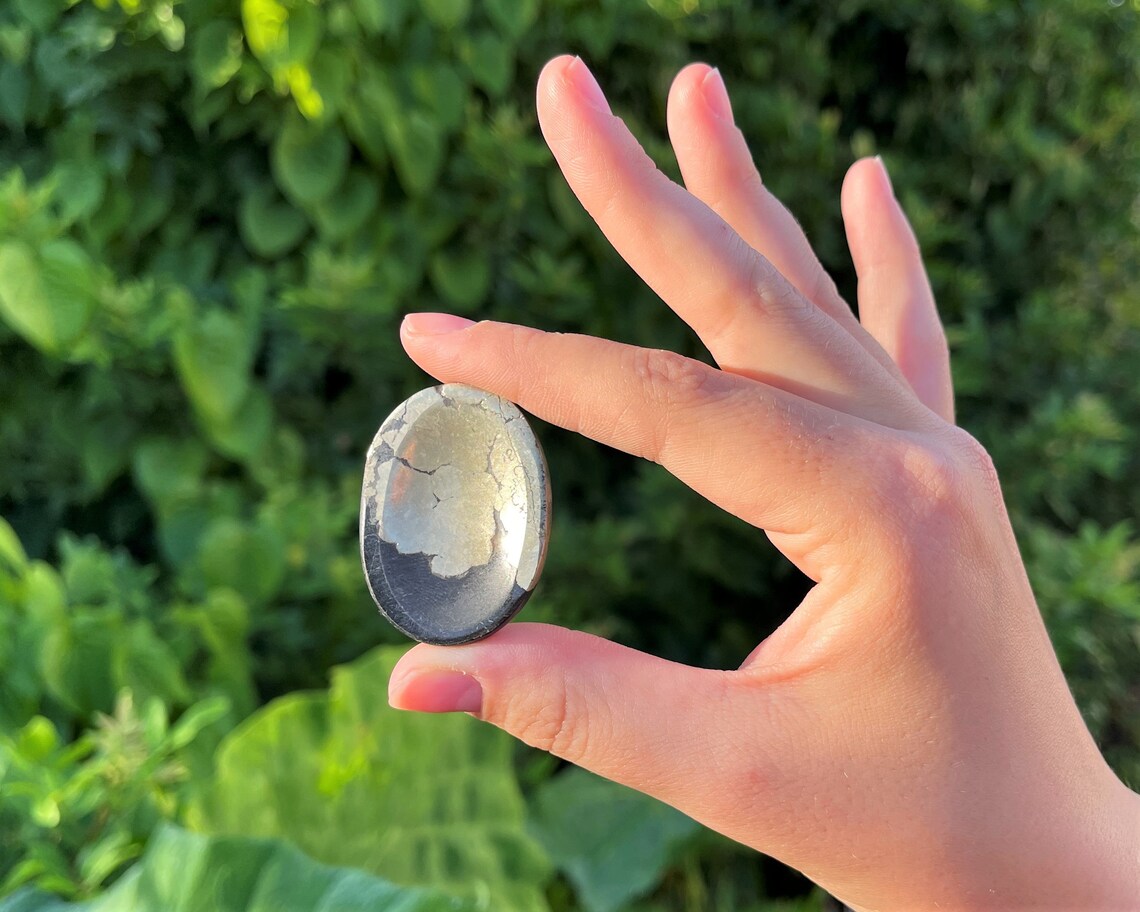 Pyrite Worry Stone