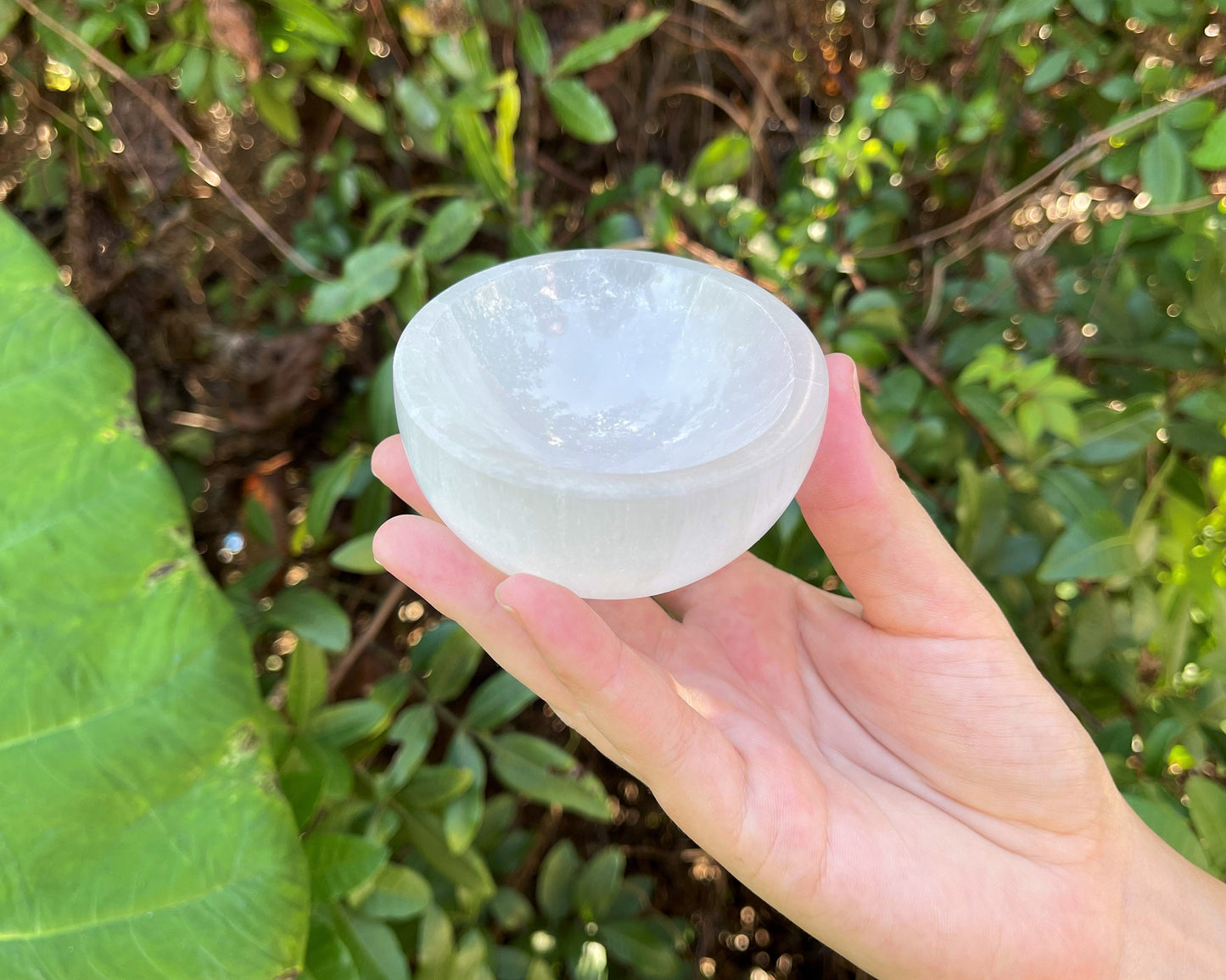 Lot Of 5 Selenite Charging Bowls