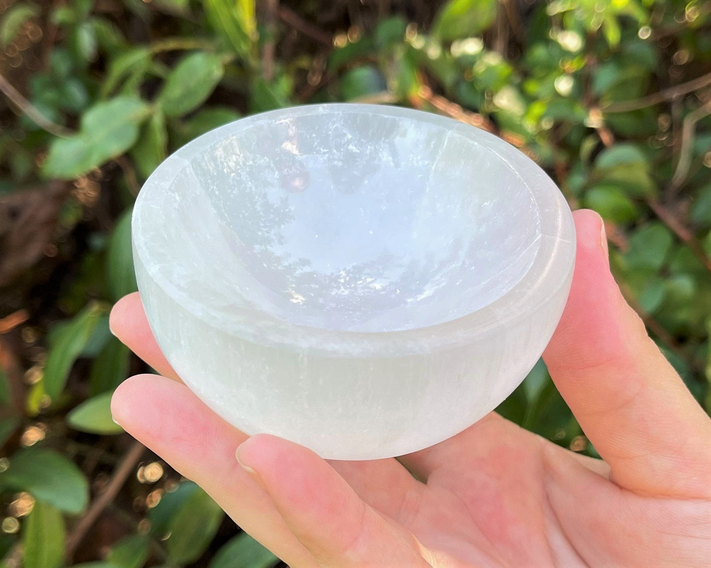 Lot Of 5 Selenite Charging Bowls