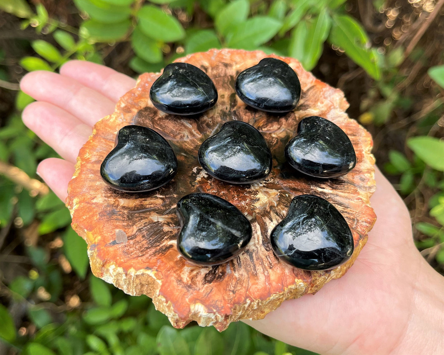 Tourmaline Carved Puffed Gemstone