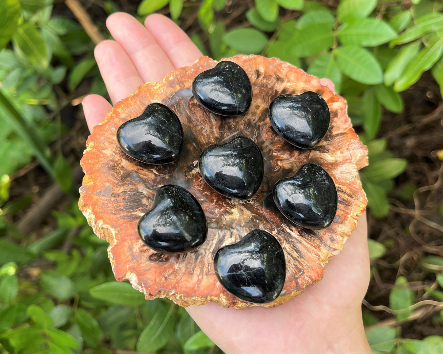Tourmaline Carved Puffed Gemstone