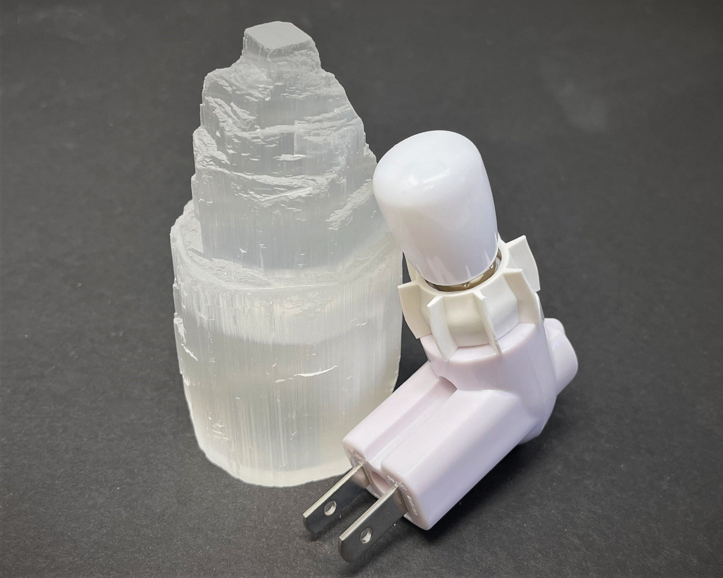 Selenite Crystal Night Light