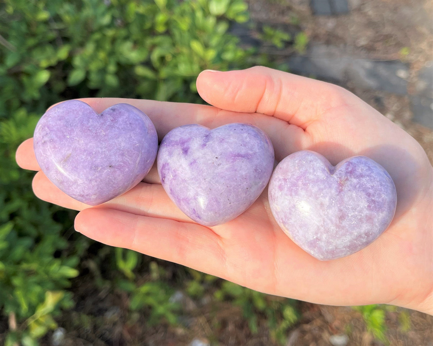 Large Polished Lepidolite Gemstone