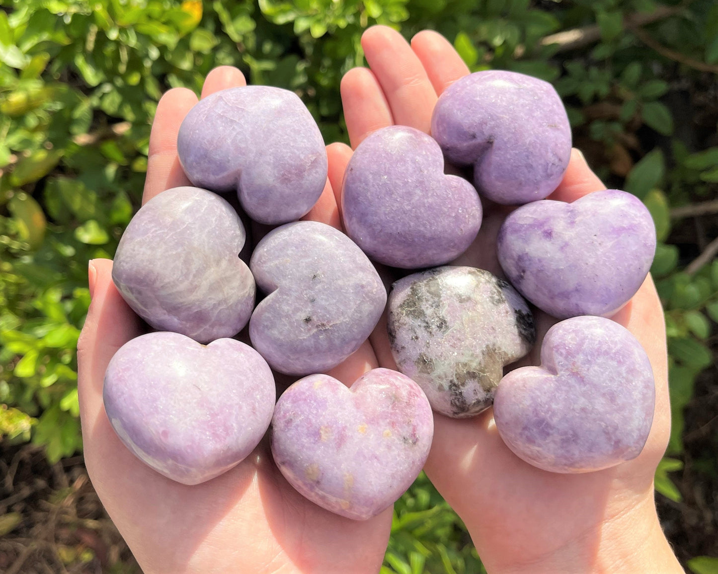 Large Polished Lepidolite Gemstone
