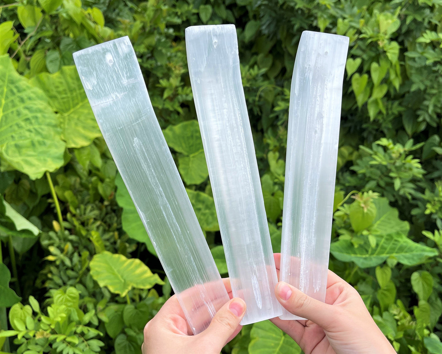 Polished Selenite Incense Burner