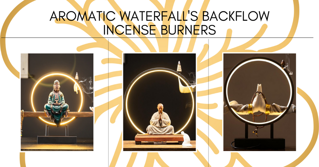 Transform Your Space with Aromatic Waterfall's Backflow Incense Burners