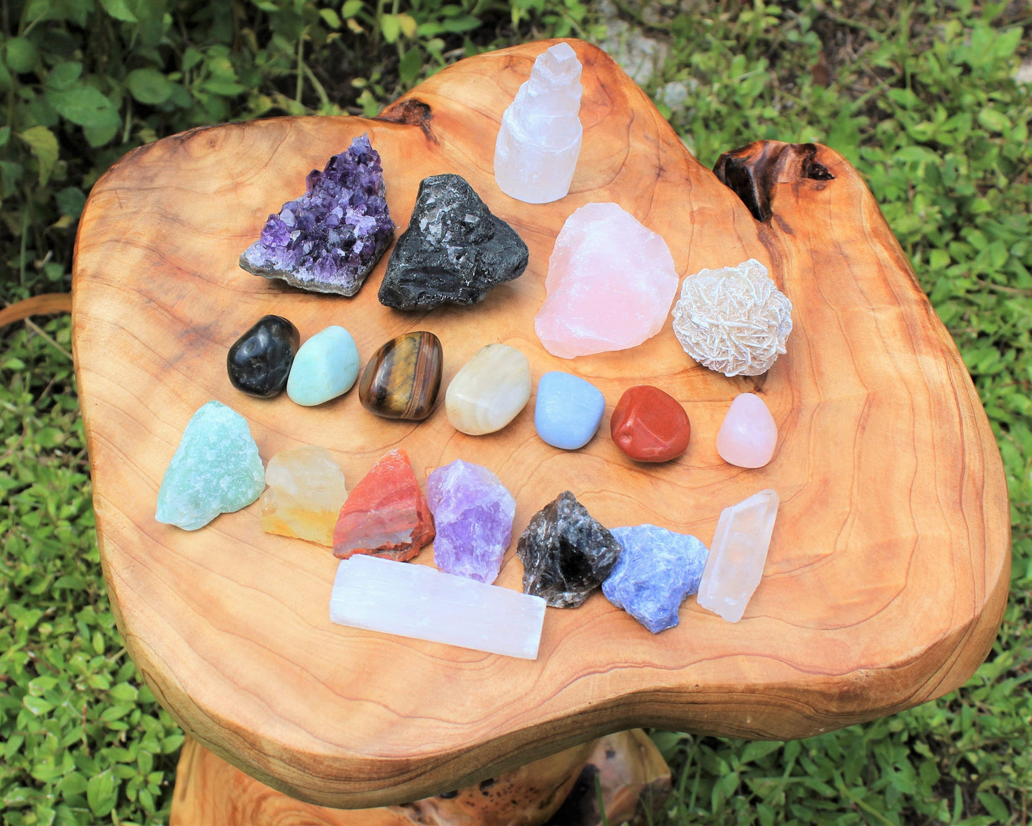20 Pieces Healing Crystals And Stones Kit