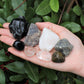 4 Piece Sagittarius Birthstones Crystal Kit In Organza Pouch