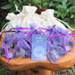 4 Piece Sagittarius Birthstones Crystal Kit In Organza Pouch