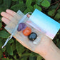 4 Pieces In Organza Pouch Spirituality Crystal Kit