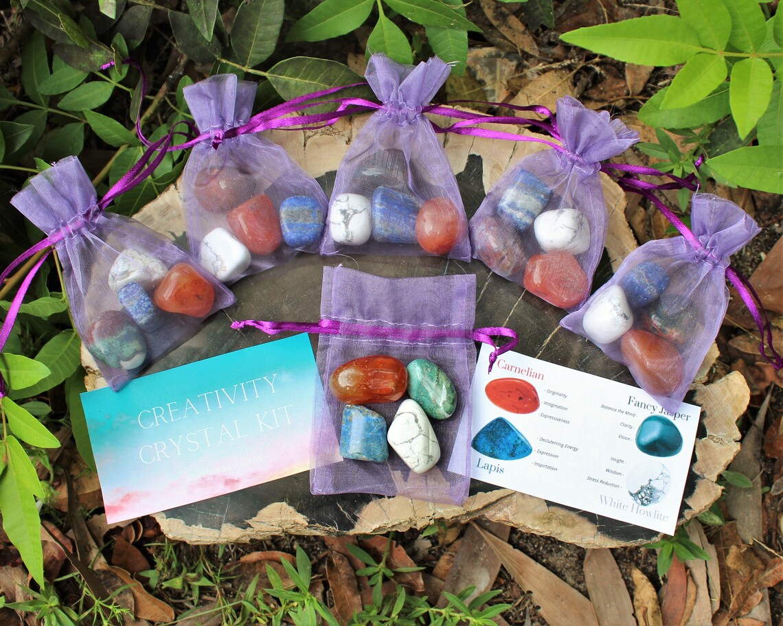 4 Pieces Open Mindedness Chakra Protection Curative Sets