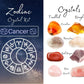 4 Pieces Zodiac Crystal Kit