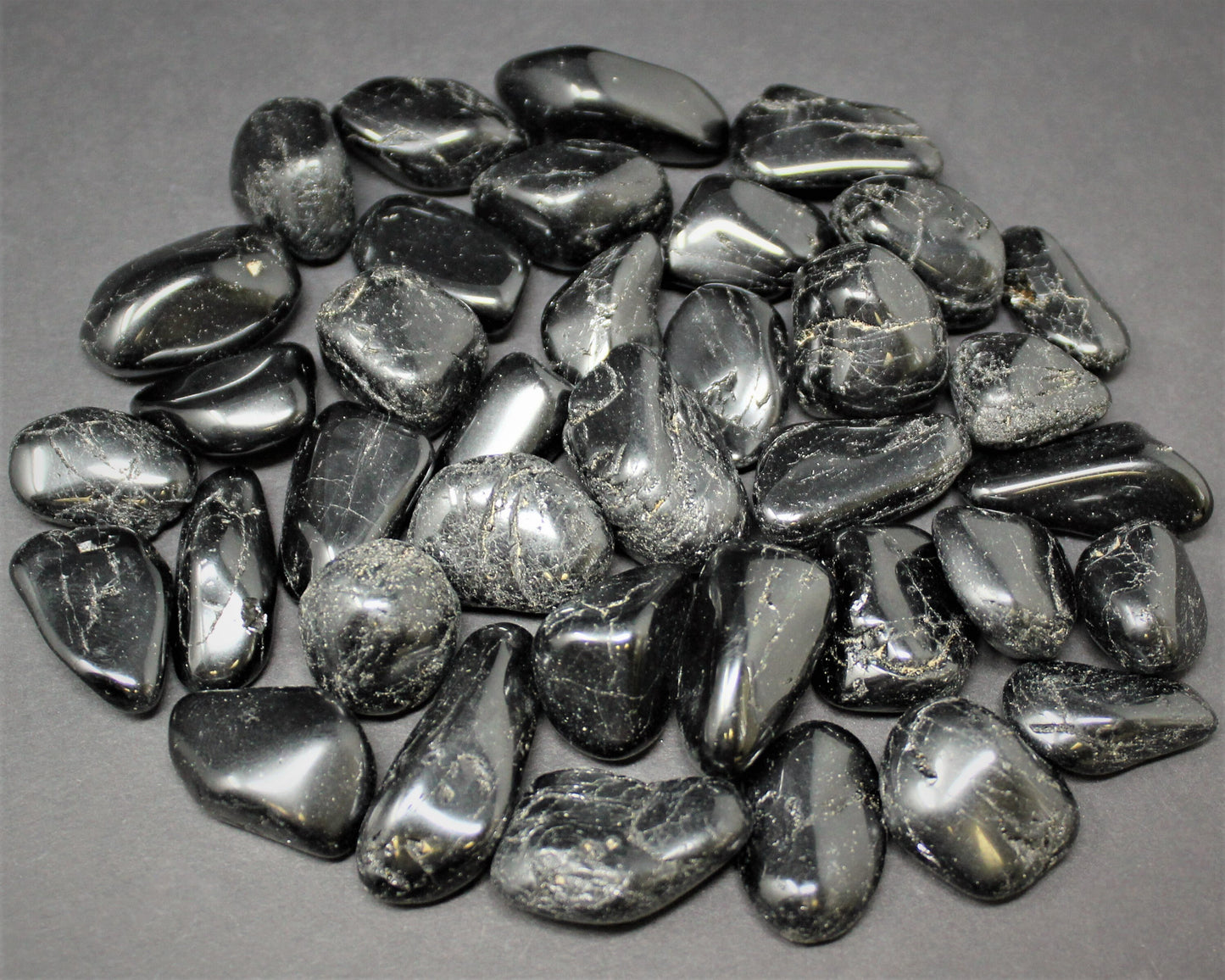 6 Small Tourmaline Grounding Crystals Stones