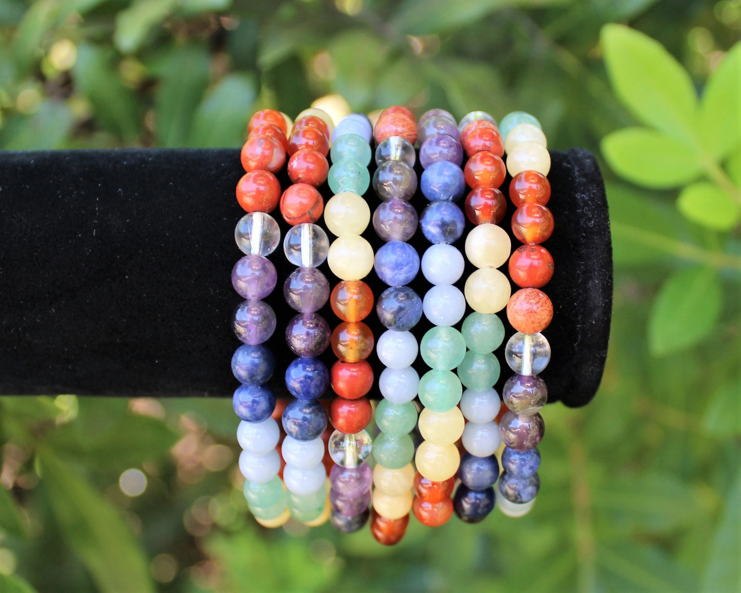 7 Chakra Bead Bracelet