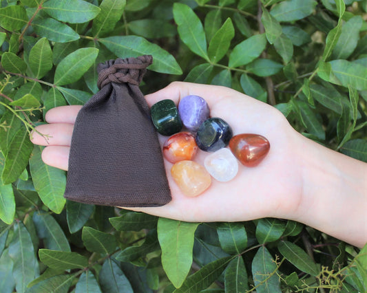 7 Chakra Crystal Attenuate Stone Set