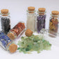 7 Chakra Set Of Mini Gemstone Chip Bottles