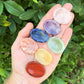 7 Chakra Stone Kit With Drawstring Pouch