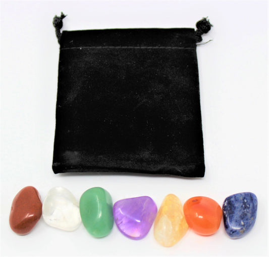 7 Chakra Tumble Stones Kit